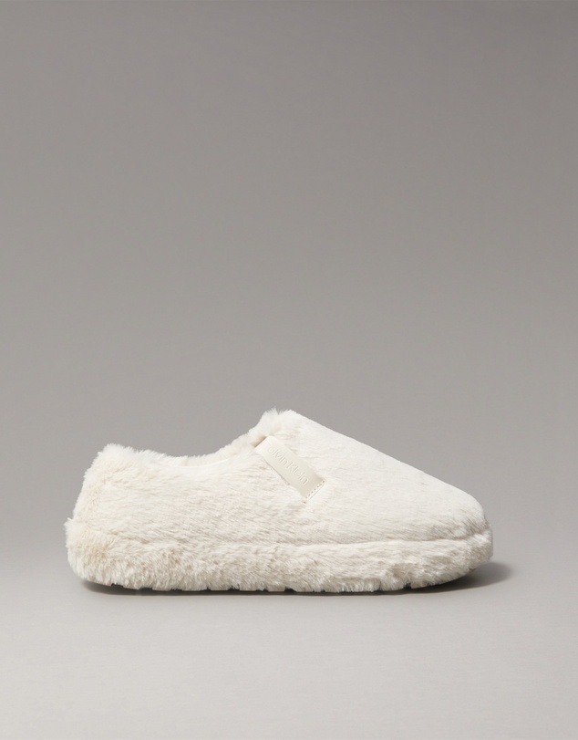 Calvin Klein - Faux Fur Slippers