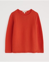 Seasalt - Seasalt Cornwall Orange Makers Jumper