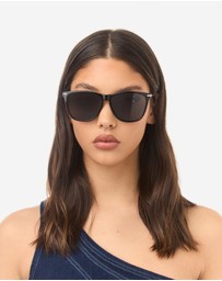 Hawkers Co - HAWKERS - Polarized Black Dark ONE CROSSWALK Sunglasses for Men and Women UV400