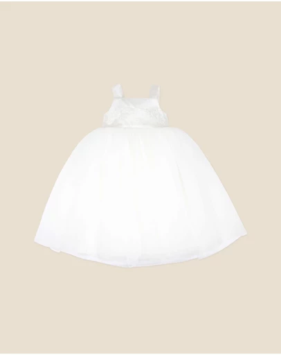 Bebe by Minihaha - Embroidered Bodice Tulle Dress - Kids