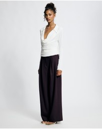 Lover - Bianca Plunge Top