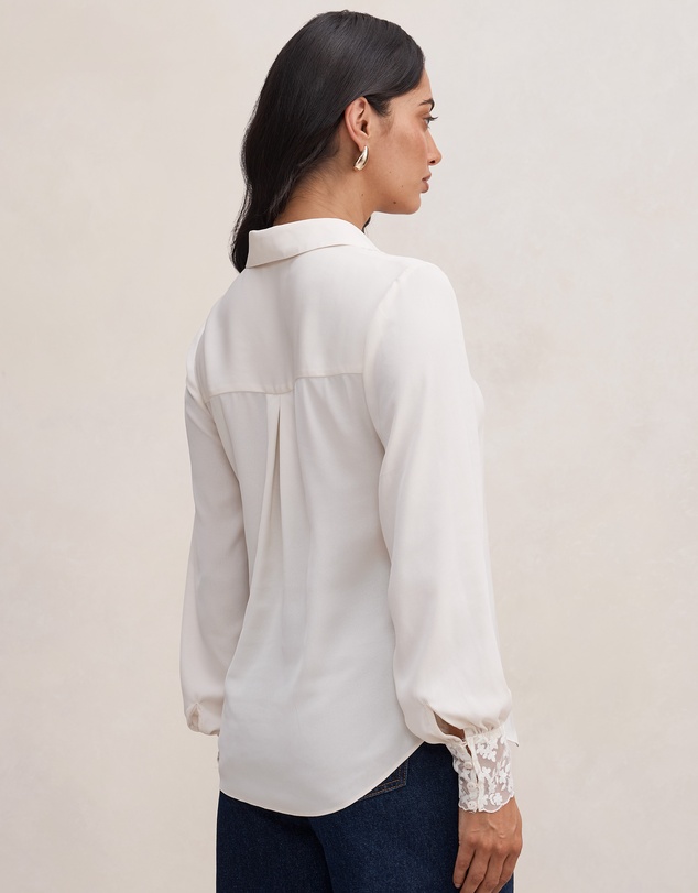 Forever New - Hannah Lace Trim Shirt