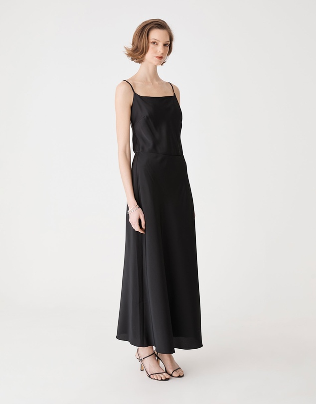 Forcast - Louise Bias Satin Skirt