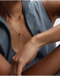 PDPAOLA - Tiger Eye Stella Necklace