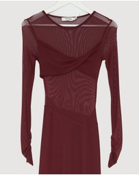 Revibe - Repaired MISHA Abelia Mesh Dress - AU 6