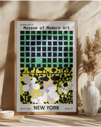 Olive et Oriel - Museum Of Modern Art New York by Annick Art Print