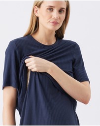 Ripe Maternity - Mike Rib Nursing Top