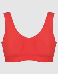 Naturana - Back & Side Smoothing Wirefree Crop Top Bra