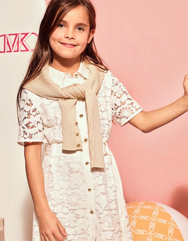 Michael Kors - Short Sleeve Dress - Kids-Teens