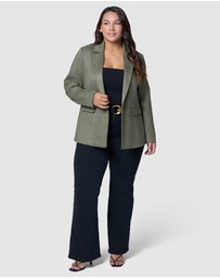 Sunday In The City - Shade Suede Blazer