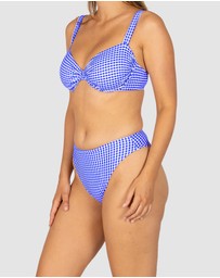 Baku Swimwear - Riviera High Waist Cheeky Bikini Bottom