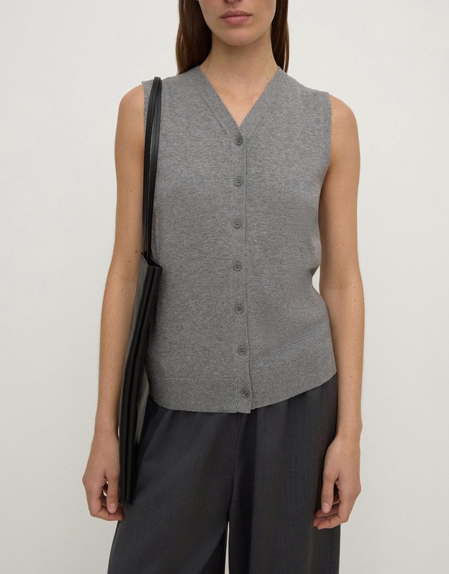 Assembly Label - Maya Cotton Cashmere Knit Vest