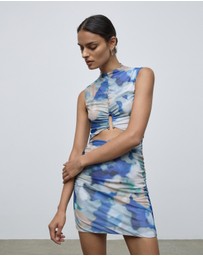 Lover - Esme Ruched Mini Dress