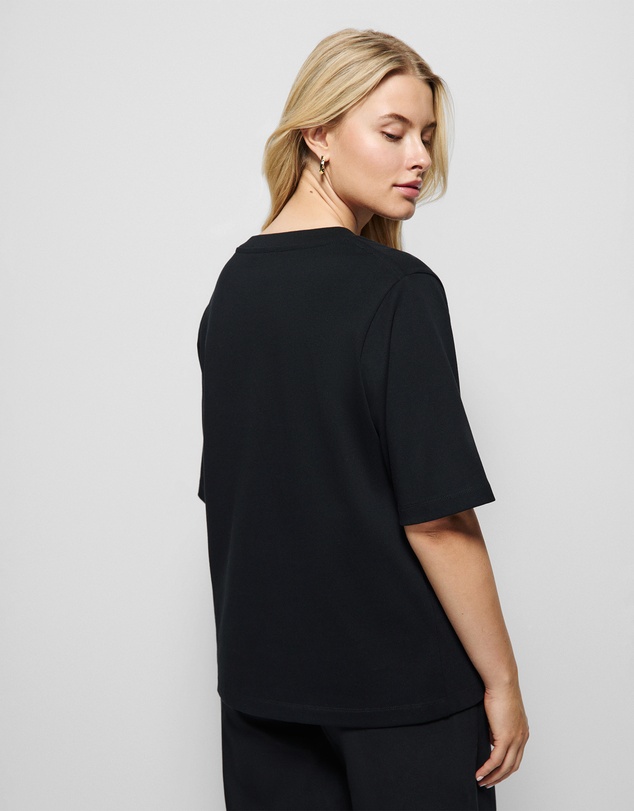 Commonry - Cotton V Neck T Shirt