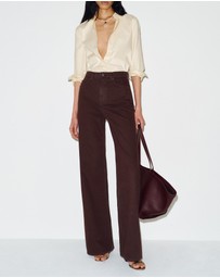 Reformation - Cary High Rise Slouchy Wide Leg Jeans