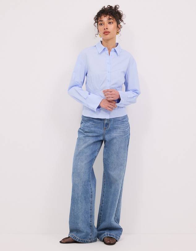 Calli - Hailey Pin Tuck Shirt