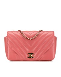 Pre-Loved by Azura Reborn - Pre-Loved chanel Chevron Flap Bag with Chain Strap Women's Shoulder Bag