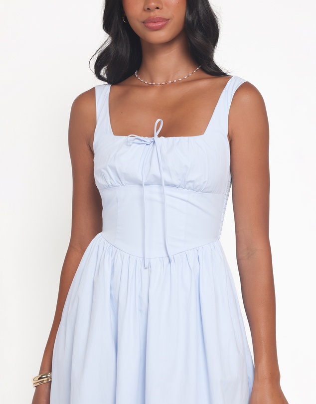 Petal & Pup - Kinslee Midi Dress - Blue