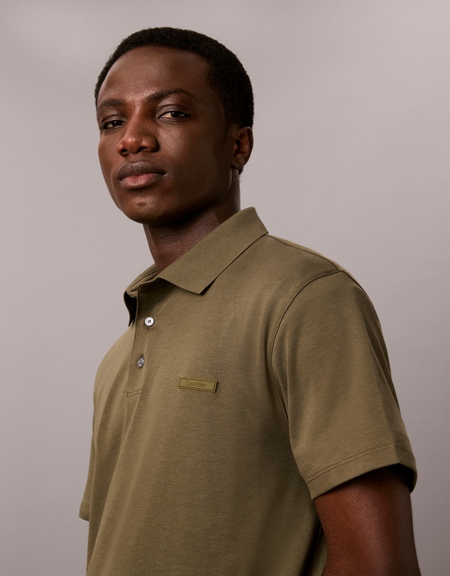 Calvin Klein - Slim Cotton Badge Polo Shirt