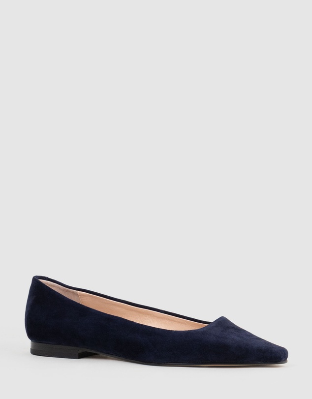 Edward Meller - ELVY Chiselled Flat Pump