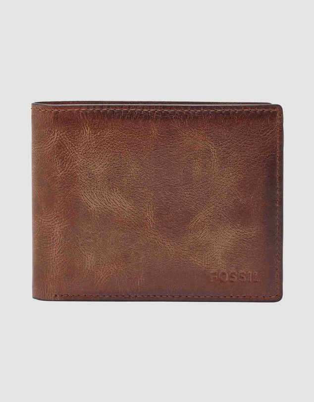 Fossil - Derrick Brown RFID Flip ID Bifold Wallet