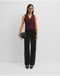 Country Road - Cotton Cash Knit Vest