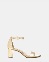 Naturalizer - Vera Dress Sandal - Dark Gold Leather