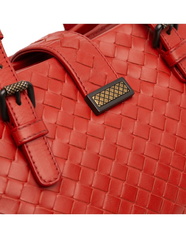 Pre-Loved by Azura Reborn - Pre-Loved Mini Nappa Intrecciato Roma Satchel