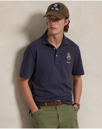 Polo Ralph Lauren - Custom Slim Polo Bear Mesh Polo Shirt