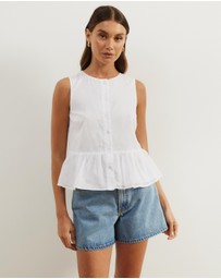 Atmos&Here - Tilly Peplum Shift Top