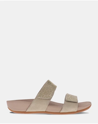 Mia Vita - Avoca Slide - Champagne Rhinestone
