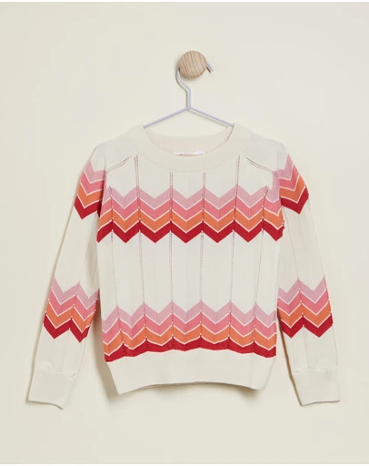 PLAY etc - Chevron Knit - Kids-Teens