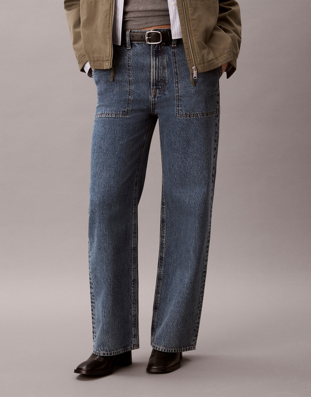 Calvin Klein Jeans - High Rise Loose Jeans