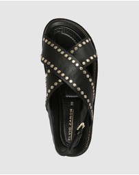 S by Sempre Di - Noir Sandals