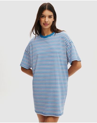 Plus Size 90s T Shirt Under Dress 90s Jersey T-Shirt Nightie By Cotton On Body