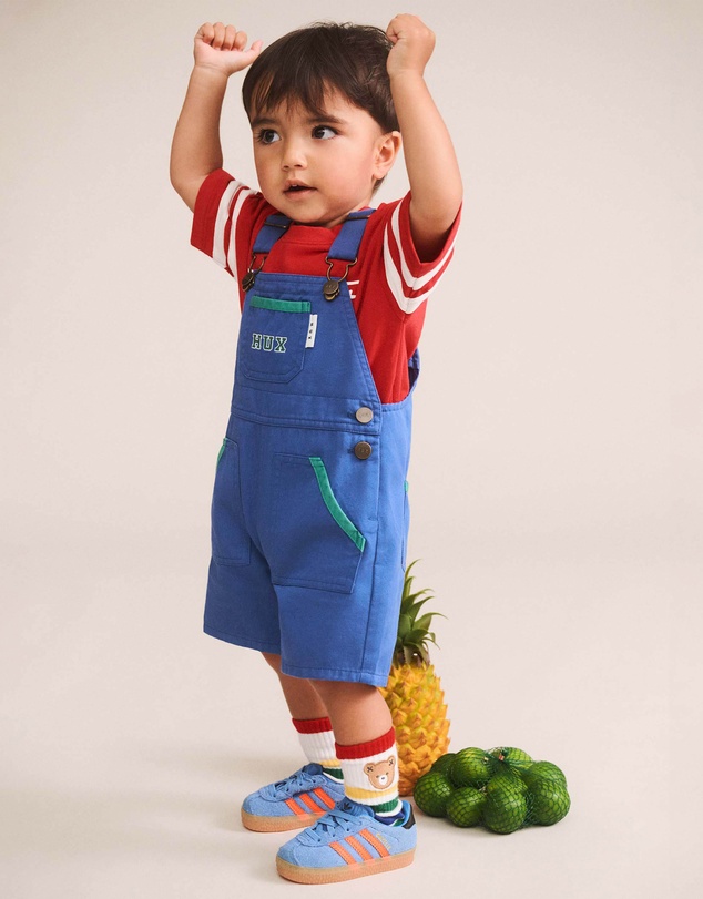 Huxbaby - Cobalt Hux Shortall - Babies-Kids