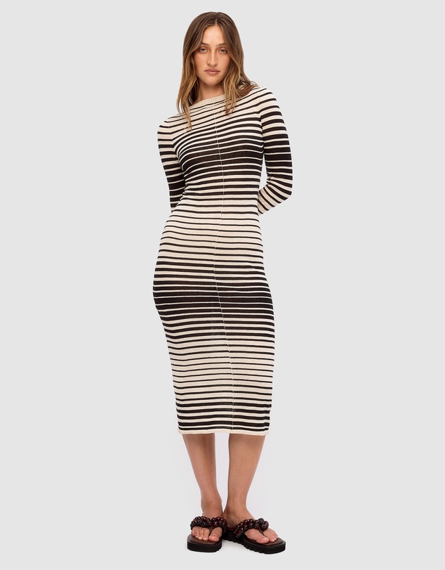 Zulu & Zephyr - Ramie Cotton Knit Maxi Dress