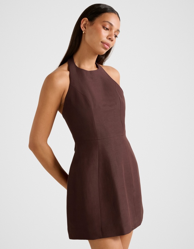Forever New - Corinna Halter Neck Mini Dress