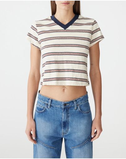 Navy, Red & Natural