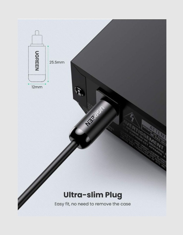 Ugreen - UGreen Fiber Optical Audio Cable 3M High-Fidelity Sound Wide Compatibility