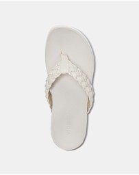 Vionic - Kenji Platform Sandal - Cream