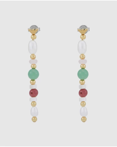 Emporio Armani - Iconic Trend Gold Earring