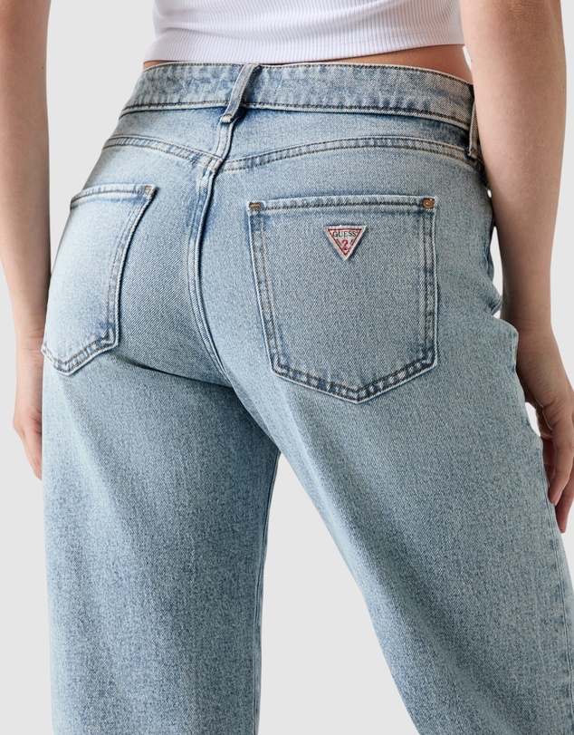 GUESS - High-Rise Rey Wide Leg Jeans