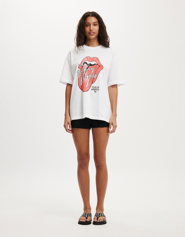 Cotton On - The Lcn Music Boxy Graphic Tee