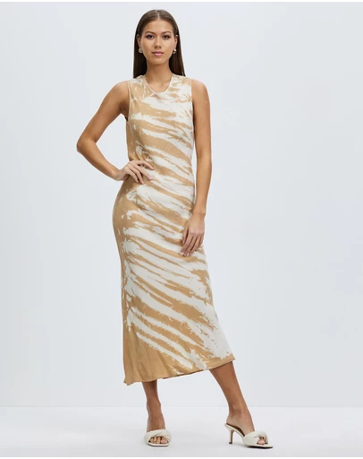 Third Form - Twist Through Bias Tank Maxi