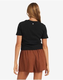 Roxy - Womens Place To Elastic Waist Shorts