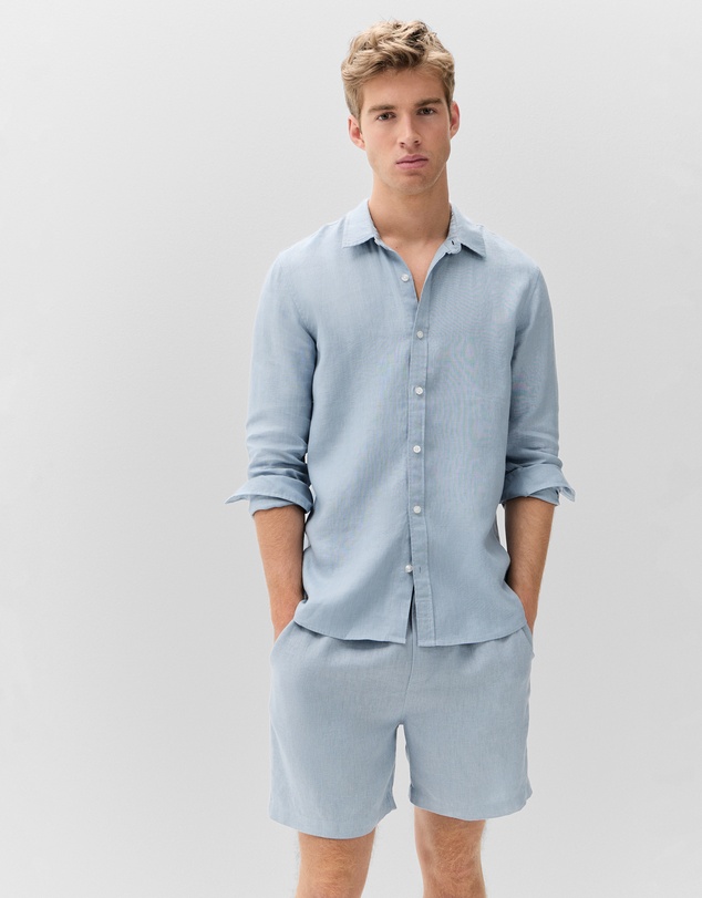 UNISON - Linen Regular Fit Shirt