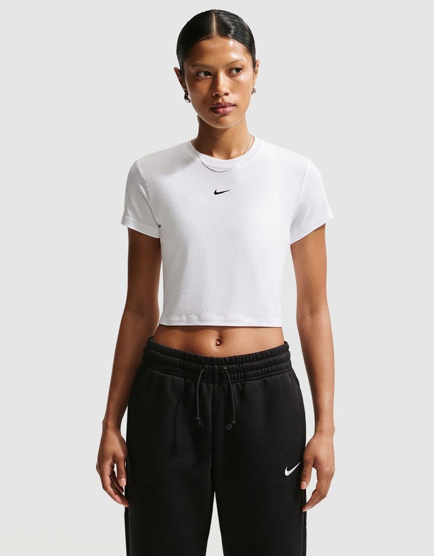 Nike - Sportswear Chill Knit Cropped T-Shirt