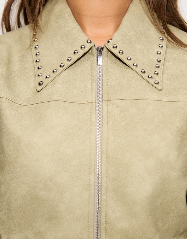 Dazie - Sandbank Studded Jacket