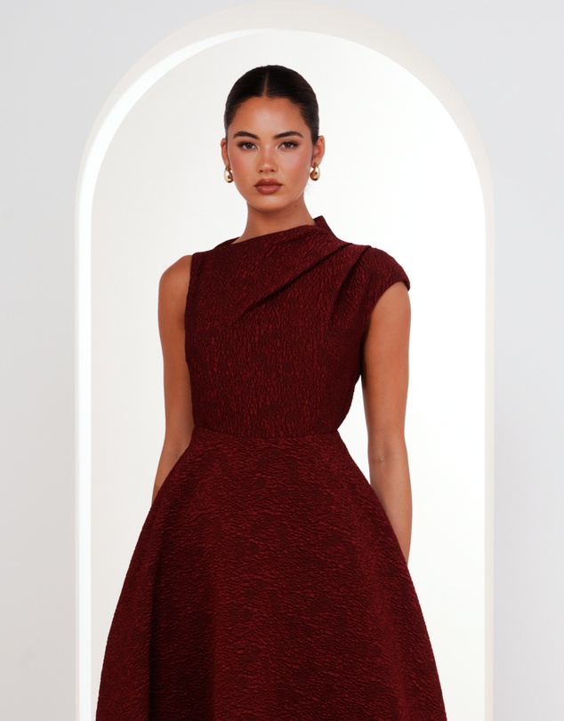 Pilgrim - Marlo High Neck Midi Dress